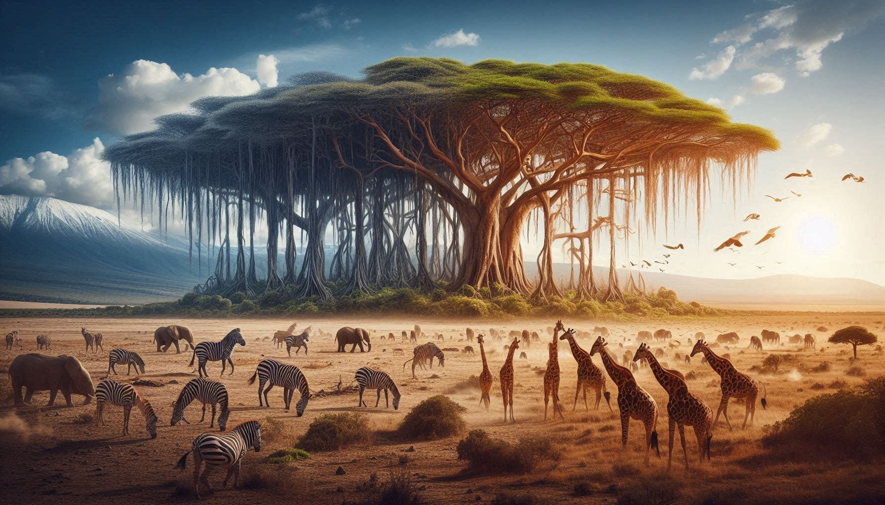 From Desert to Savanna