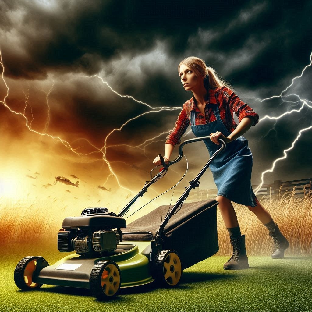 Manual Push Lawnmower vs. Petrol Lawnmower Both Have Benefits & Issues