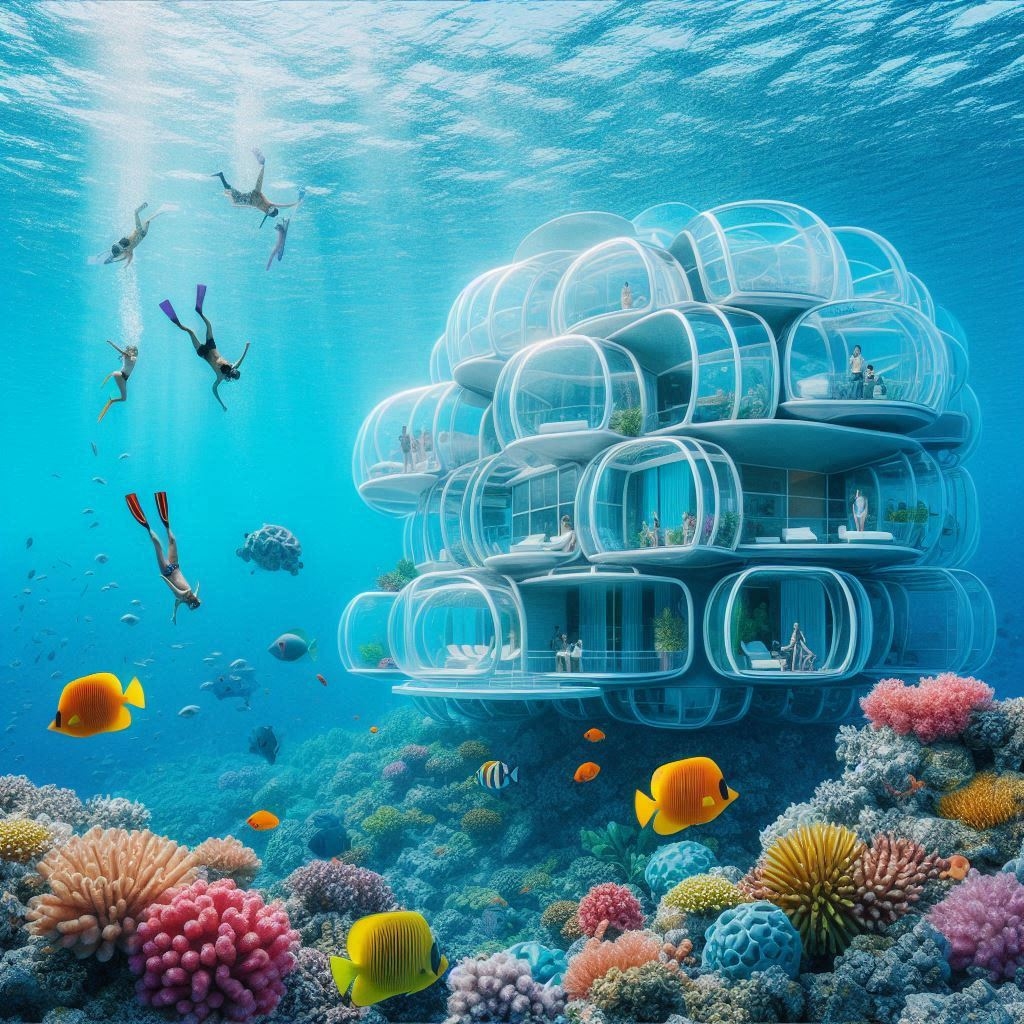 Combining Above Water and Underwater Attractions