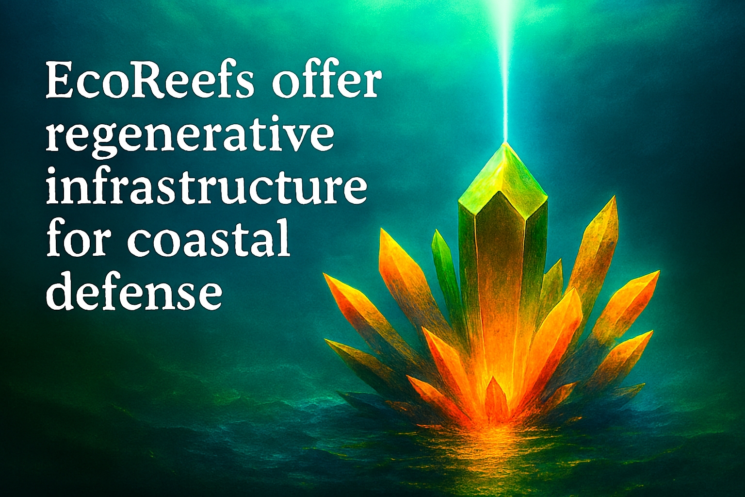 How Resilient EcoReefs Protect Shorelines Halt Erosion and Heal Marine Landscapes