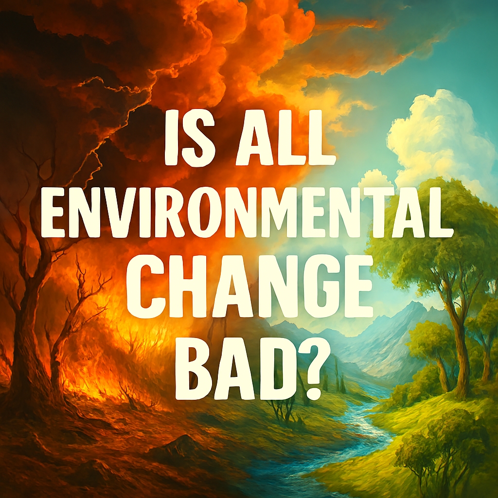 Environmental Change Bad Or Scary