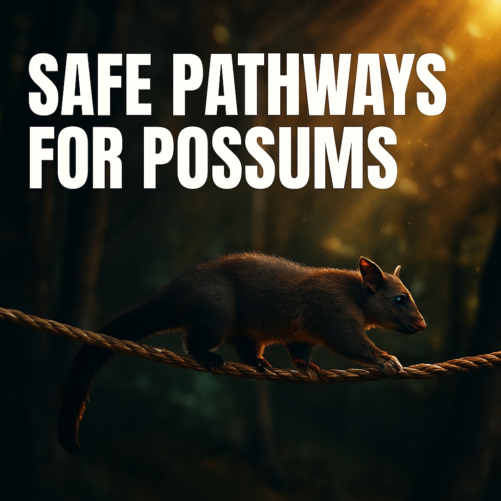 Creating Safe Pathways For Possums