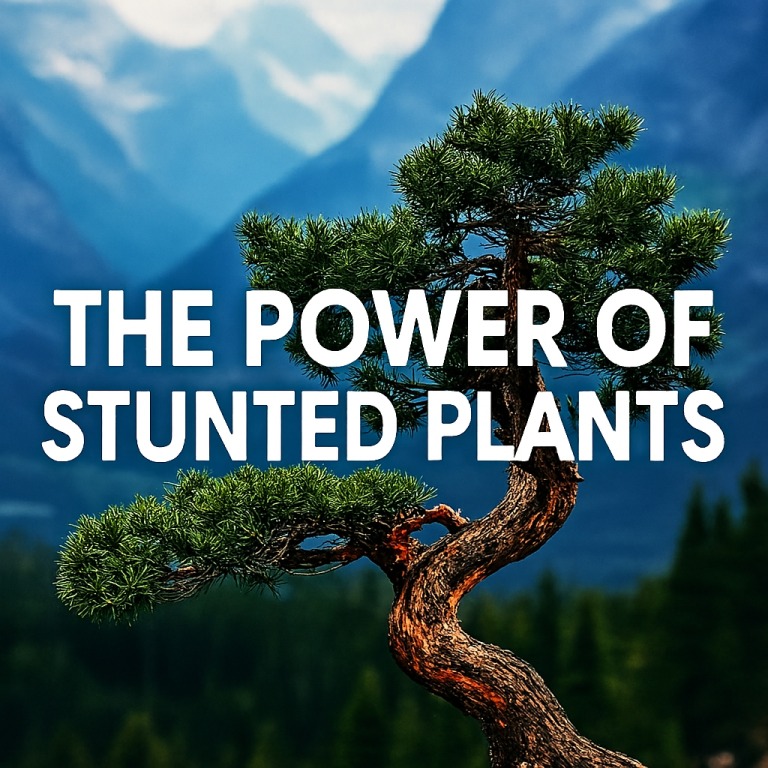 The Power Of Stunted Plants And Their Extreme Growth