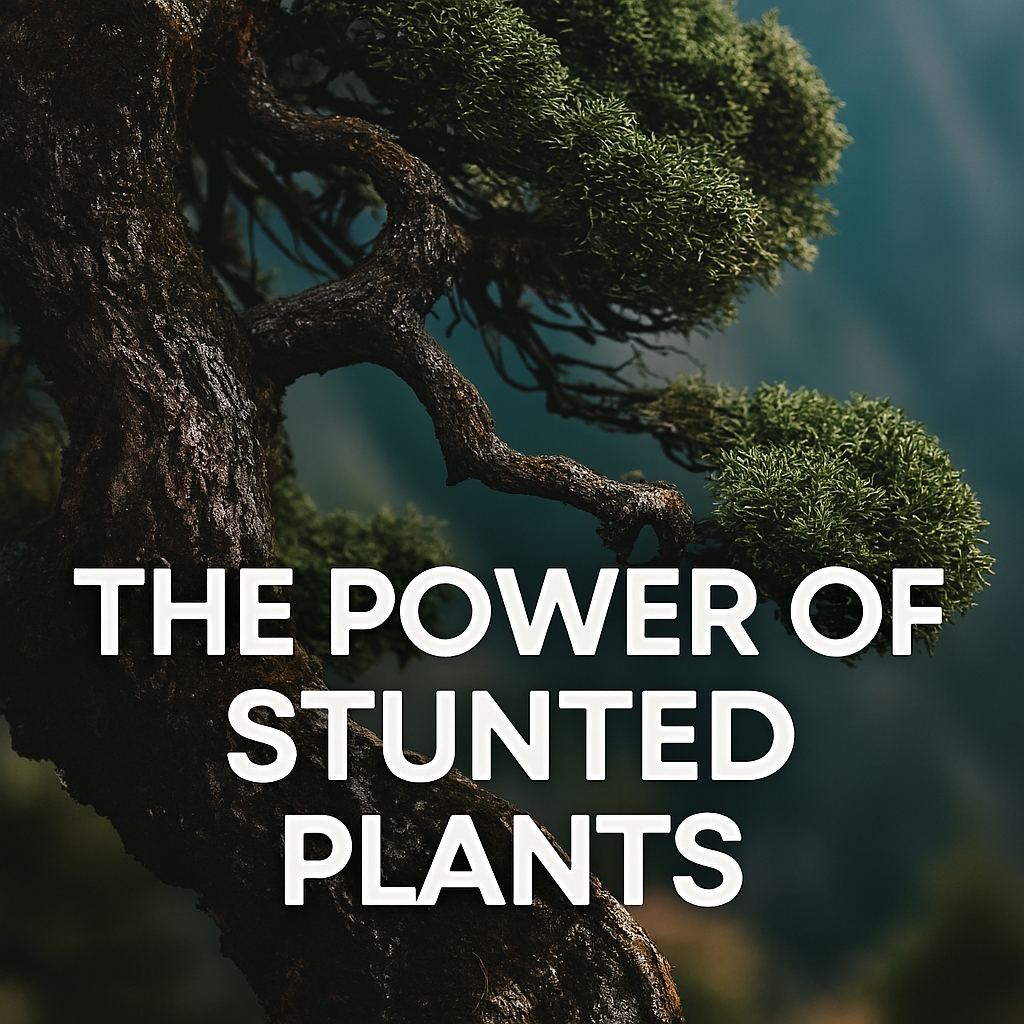 Stunted Plants And Their Extreme Growth