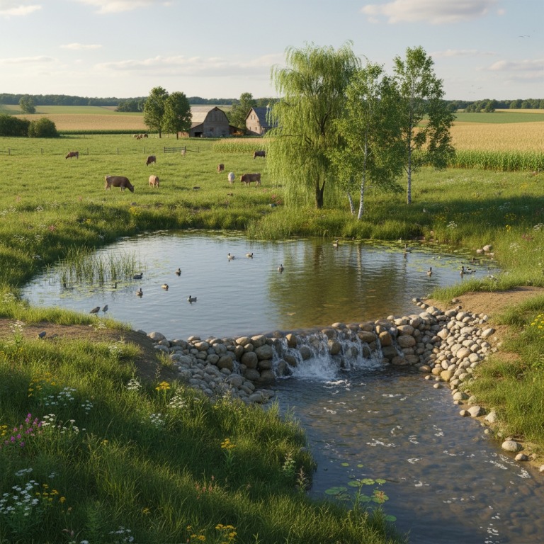 What Happens When You Build A Dam On A Farm